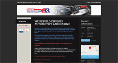 Desktop Screenshot of enginerebuilders.co.nz